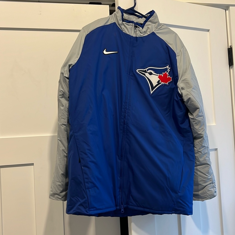 Toronto blue jays Nike parka jacket size Medium